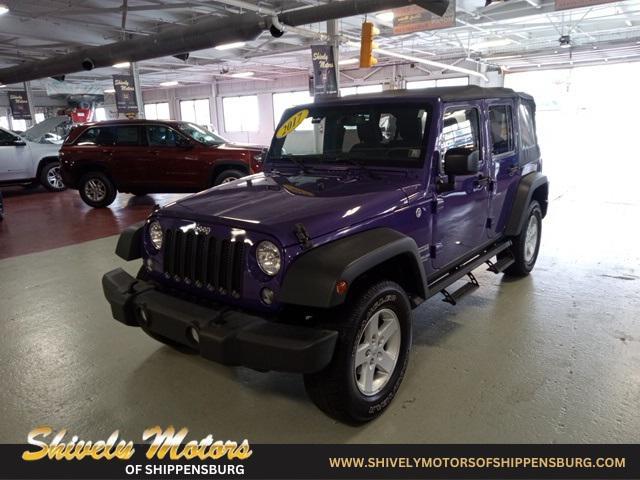 used 2017 Jeep Wrangler Unlimited car, priced at $20,995