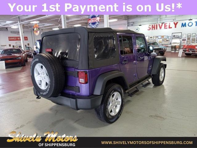 used 2017 Jeep Wrangler Unlimited car, priced at $20,995