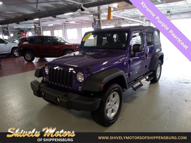 used 2017 Jeep Wrangler Unlimited car, priced at $23,595