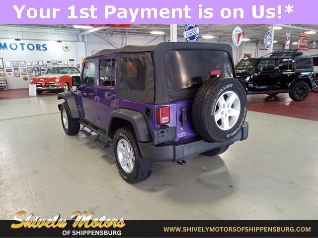 used 2017 Jeep Wrangler Unlimited car, priced at $20,995