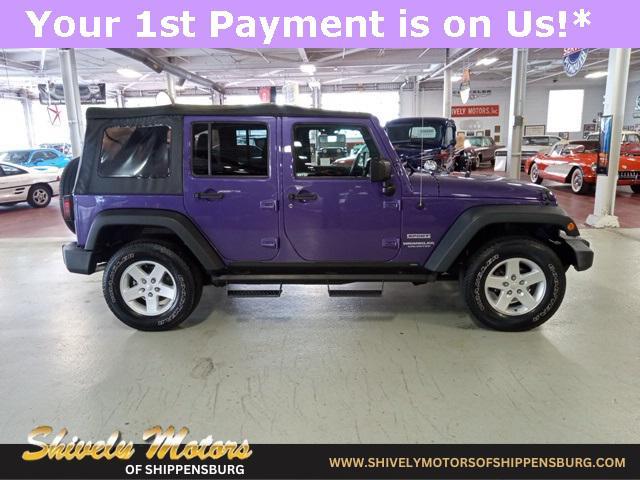 used 2017 Jeep Wrangler Unlimited car, priced at $20,995