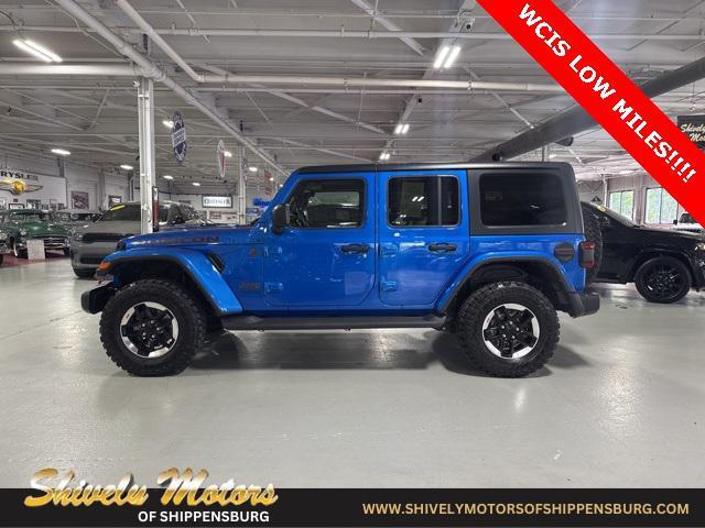 used 2021 Jeep Wrangler Unlimited car, priced at $42,224