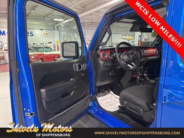 used 2021 Jeep Wrangler Unlimited car, priced at $42,224
