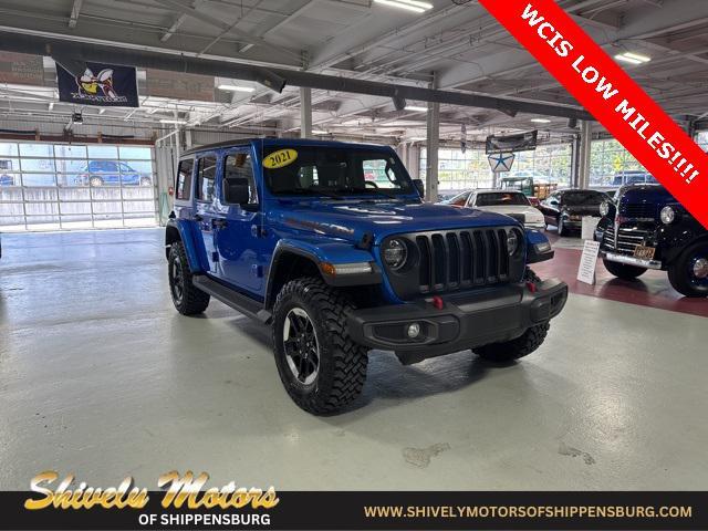 used 2021 Jeep Wrangler Unlimited car, priced at $42,224