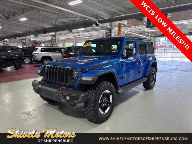 used 2021 Jeep Wrangler Unlimited car, priced at $42,224