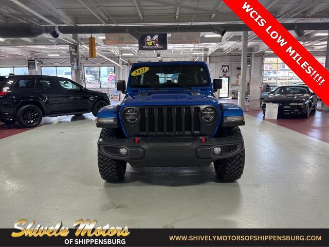 used 2021 Jeep Wrangler Unlimited car, priced at $42,224