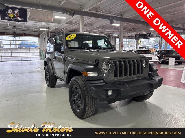 used 2023 Jeep Wrangler car, priced at $28,995