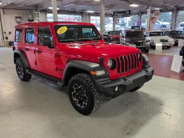 used 2021 Jeep Wrangler Unlimited car, priced at $29,995