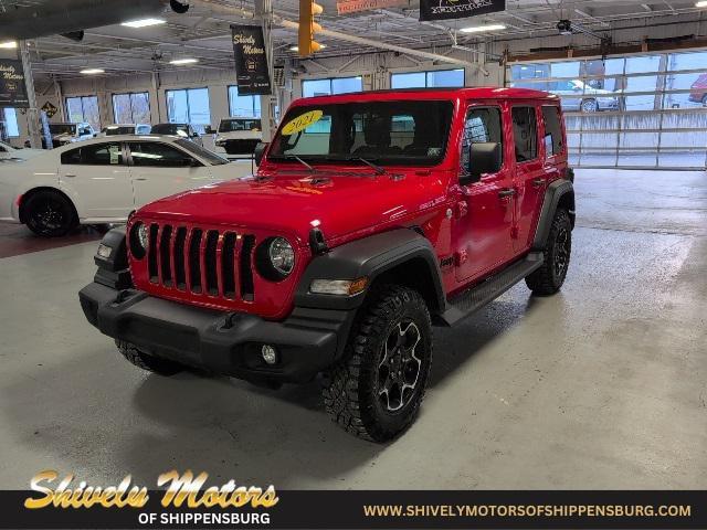 used 2021 Jeep Wrangler Unlimited car, priced at $29,995