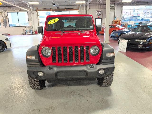 used 2021 Jeep Wrangler Unlimited car, priced at $29,995