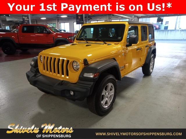 used 2021 Jeep Wrangler Unlimited car, priced at $33,995