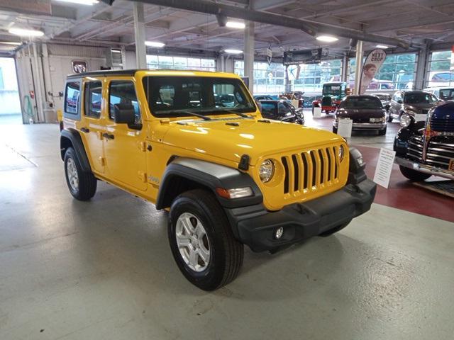 used 2021 Jeep Wrangler Unlimited car, priced at $34,595