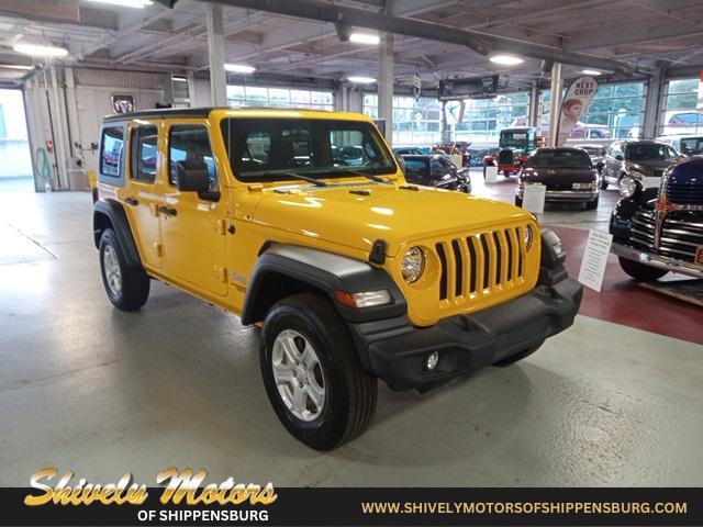 used 2021 Jeep Wrangler Unlimited car, priced at $33,995