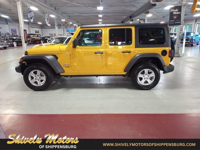 used 2021 Jeep Wrangler Unlimited car, priced at $33,995