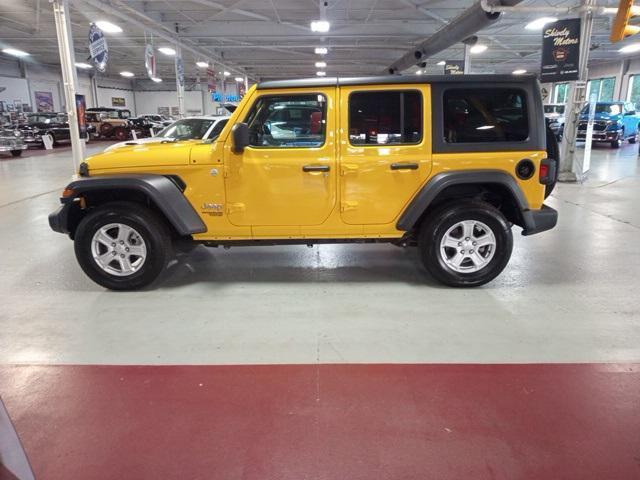 used 2021 Jeep Wrangler Unlimited car, priced at $34,595