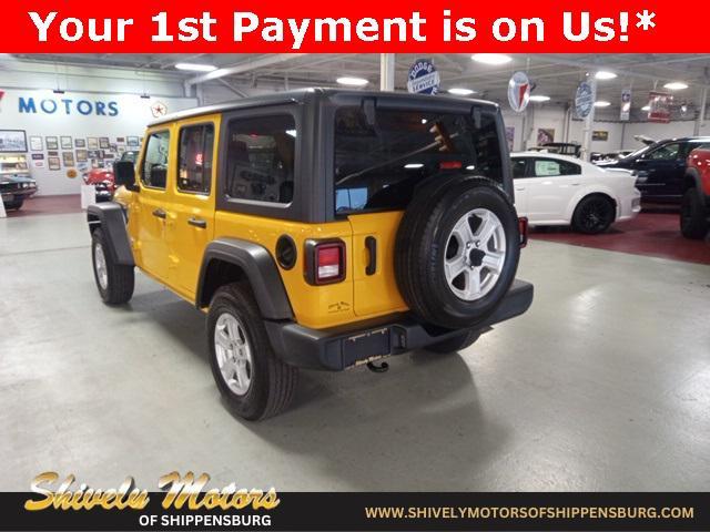 used 2021 Jeep Wrangler Unlimited car, priced at $33,995