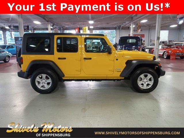 used 2021 Jeep Wrangler Unlimited car, priced at $33,995