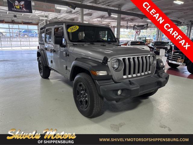 used 2021 Jeep Wrangler Unlimited car, priced at $27,750