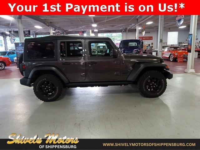 used 2020 Jeep Wrangler Unlimited car, priced at $31,995