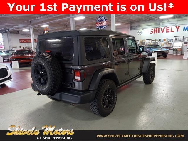 used 2020 Jeep Wrangler Unlimited car, priced at $31,995