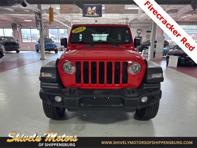 used 2024 Jeep Wrangler car, priced at $37,492