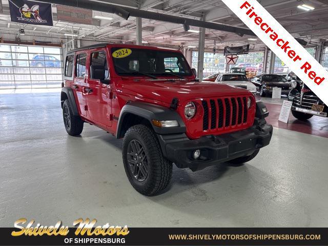 used 2024 Jeep Wrangler car, priced at $37,492