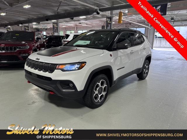 used 2022 Jeep Compass car, priced at $24,495
