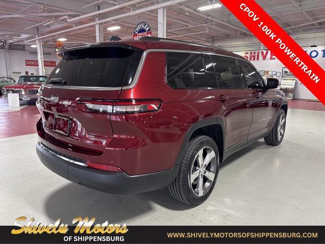 used 2022 Jeep Grand Cherokee L car, priced at $32,495