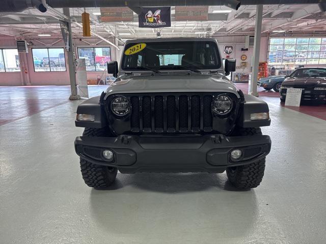 used 2021 Jeep Wrangler car, priced at $34,572