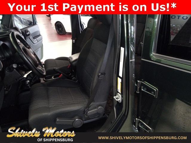 used 2011 Jeep Wrangler Unlimited car, priced at $11,495