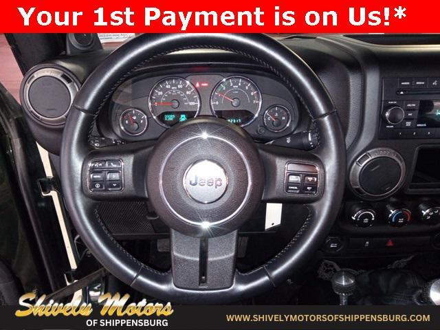 used 2011 Jeep Wrangler Unlimited car, priced at $11,495