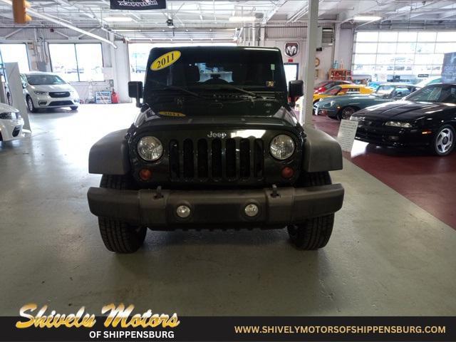 used 2011 Jeep Wrangler Unlimited car, priced at $10,995