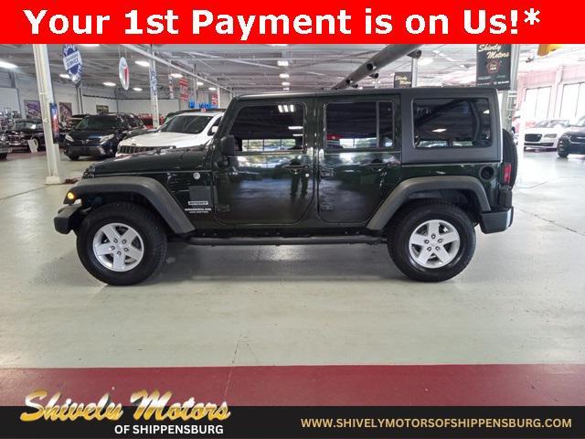 used 2011 Jeep Wrangler Unlimited car, priced at $11,495