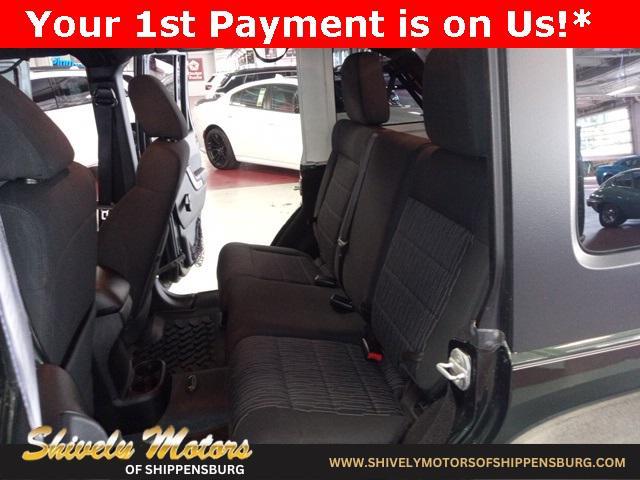 used 2011 Jeep Wrangler Unlimited car, priced at $11,495