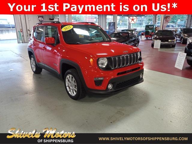 used 2021 Jeep Renegade car, priced at $20,995