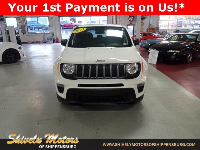 used 2023 Jeep Renegade car, priced at $24,995