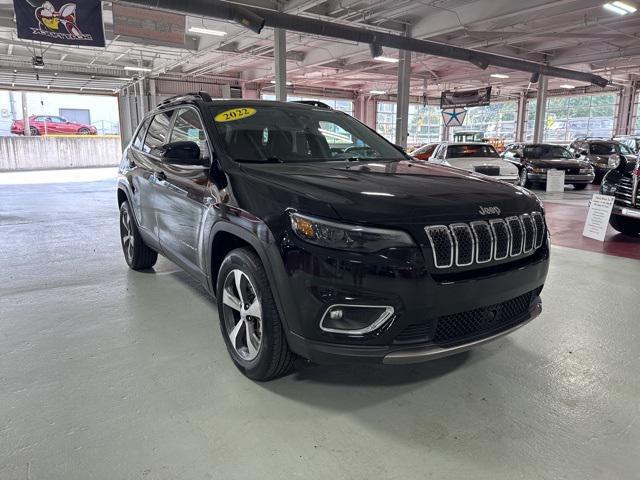 used 2022 Jeep Cherokee car, priced at $27,995