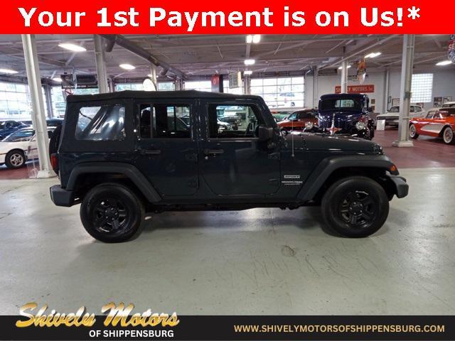 used 2018 Jeep Wrangler JK Unlimited car, priced at $19,995