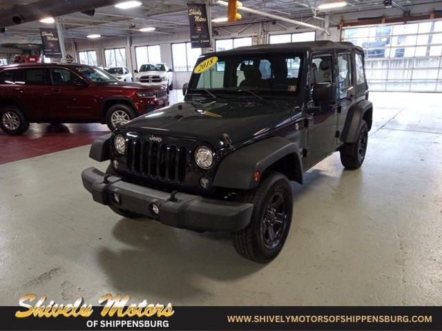 used 2018 Jeep Wrangler JK Unlimited car, priced at $19,995