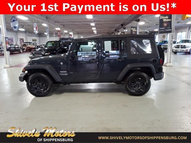 used 2018 Jeep Wrangler JK Unlimited car, priced at $19,995