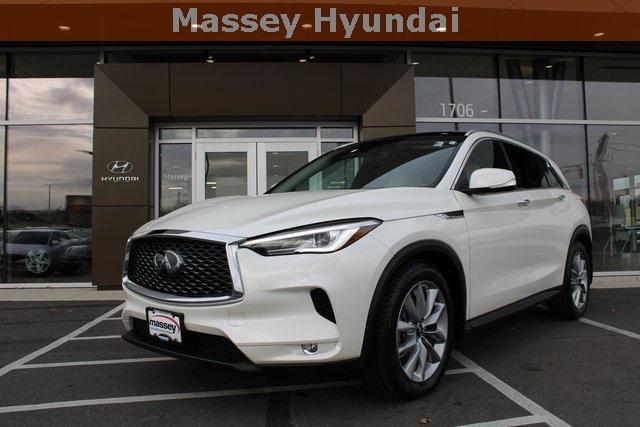 used 2021 INFINITI QX50 car, priced at $27,163