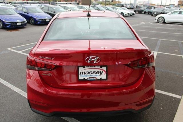 used 2022 Hyundai Accent car, priced at $14,358