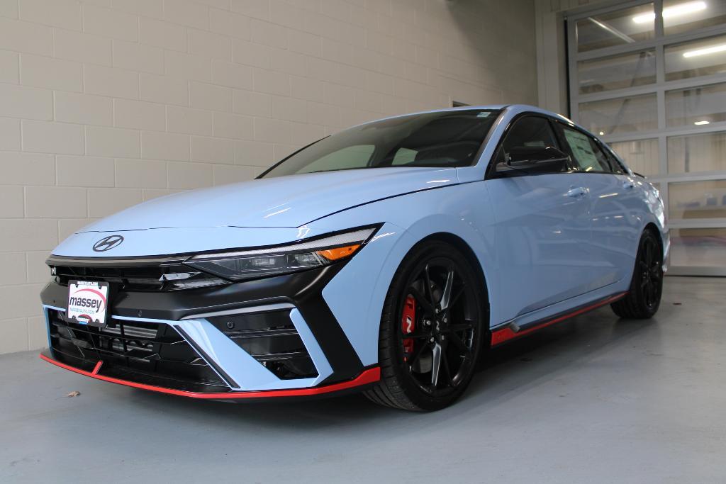 new 2025 Hyundai Elantra N car, priced at $37,170