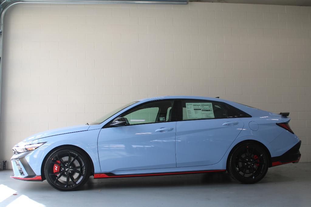 new 2025 Hyundai Elantra N car, priced at $37,170