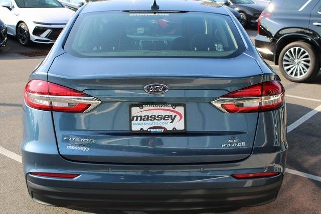 used 2019 Ford Fusion Hybrid car, priced at $14,194