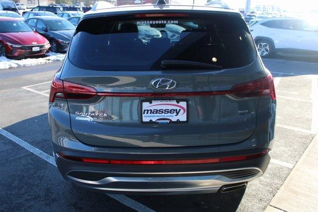 used 2021 Hyundai Santa Fe car, priced at $21,641