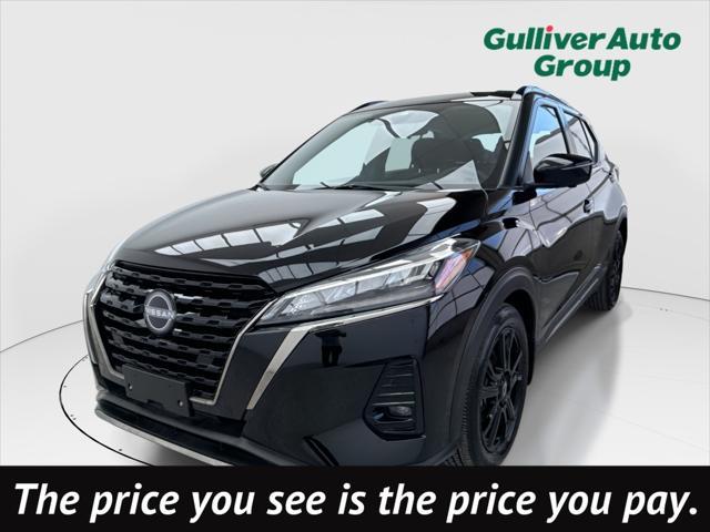 used 2024 Nissan Kicks car, priced at $20,390