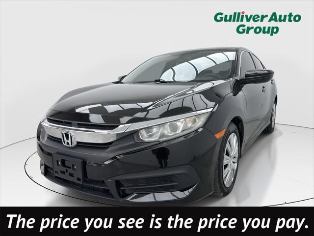 used 2018 Honda Civic car, priced at $15,288