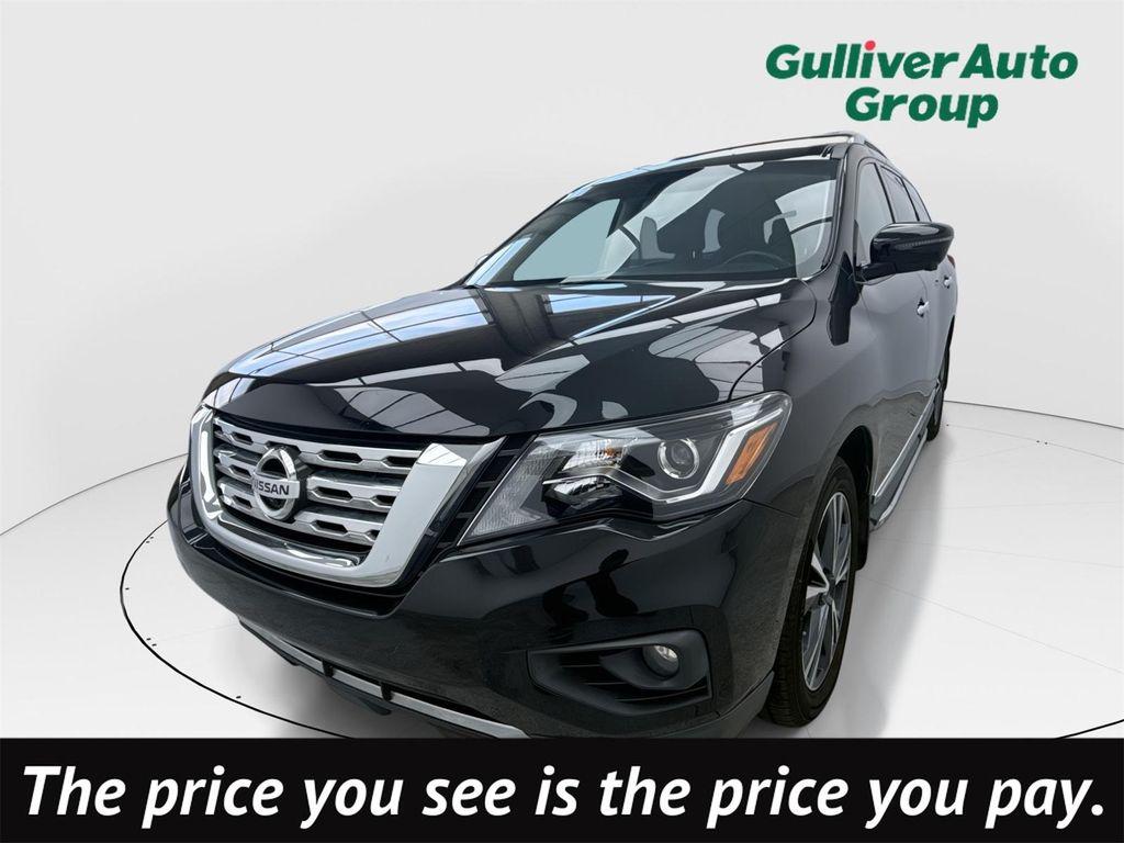 used 2018 Nissan Pathfinder car, priced at $17,588