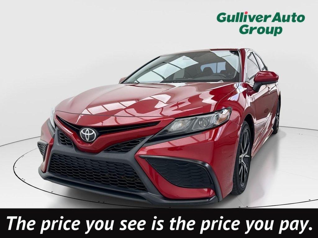 used 2021 Toyota Camry car, priced at $18,978